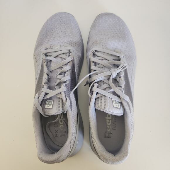 Reebok Unisex Nano X3 Sneaker, Cold Grey/White, 11 US Men - Picture 6 of 10